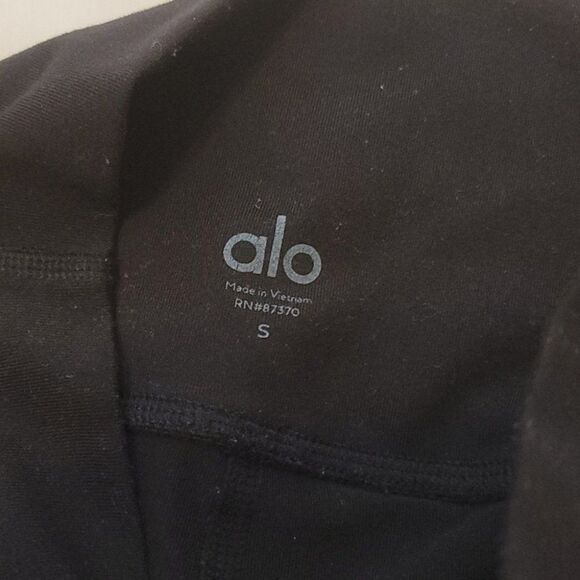 Alo yoga  high waist mesh motto leggings size small - Picture 7 of 8